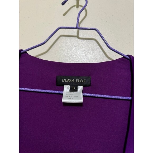 TADASHI SHOJI DESIGNER DRESS PURPLE small - Picture 3 of 6